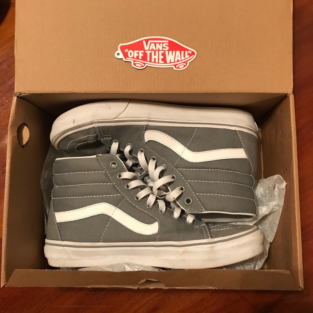 Frost Grey Sk8-Hi Vans